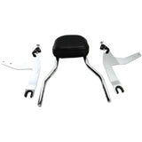 COBRA 1501-0557 602-2002 Detachable Backrest Kit - 14" - Chrome - Softail