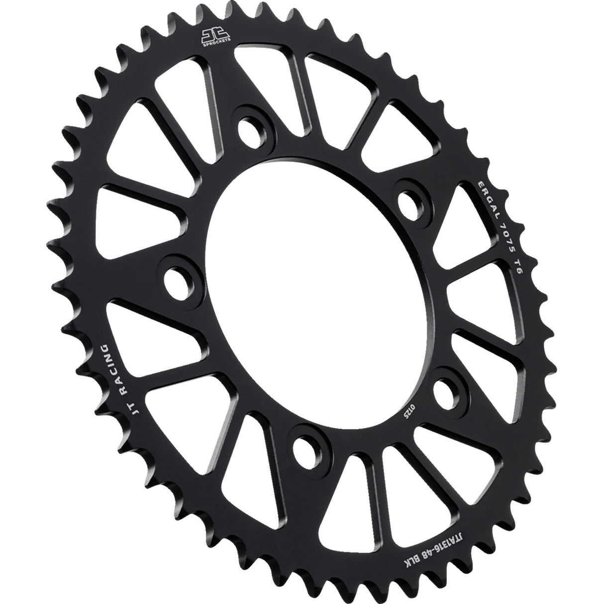 JT SPROCKETS 1211-2906 JTA1316.48BLK Aluminum Rear Sprockets Rear Sprocket - Aluminum - 48 Tooth - Black - Honda