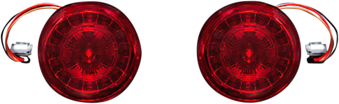 ProBEAM® Red LED Turn Signals with Red Lenses