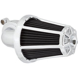 ARLEN NESS 1014-0253 81-105 Monster Sucker Air Cleaner Cover - Beveled - Chrome