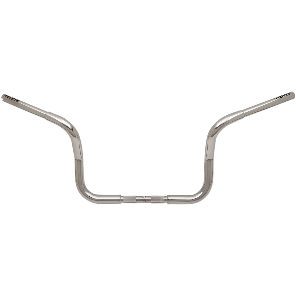 FAT Baggers INC. 1-1/4" EZ Install Round Top Handlebar 10" Chrome - 903010 For Harley Touring 1986-2022