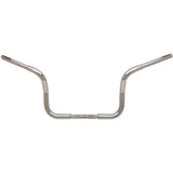 FAT Baggers INC. 1-1/4" EZ Install Round Top Handlebar 10" Chrome - 903010 For Harley Touring 1986-2022