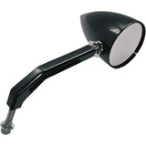 JOKER MACHINE 0640-0199 03-011BLK ViewTech V Billet Mirror Mirror - ViewTech 5 - Side View - Teardrop - Black