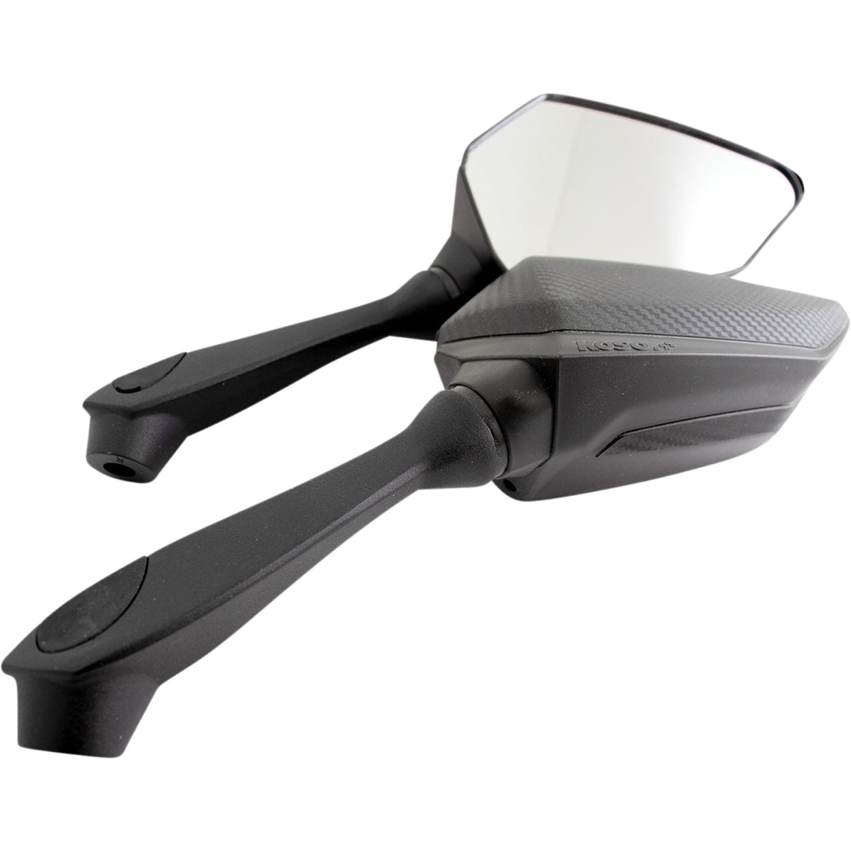 KOSO NORTH AMERICA 0640-1442 SA000003 Sprint Mirror Mirrors - Sprint - Side View - Kidney - Black