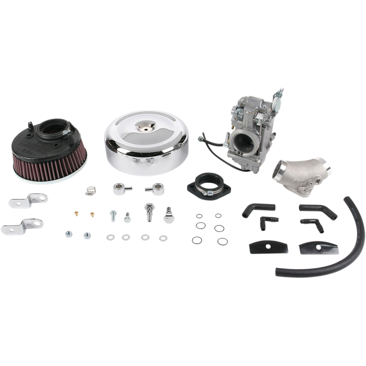 Mikuni HSR Smoothbore Carburetor Total Kit HSR42 Twin Cam For Harley Motorcycles 1999-2006