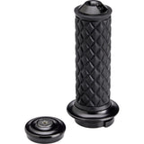 BILTWELL 0630-3188 6608-201-01 Alumicore Grips Grips - Alumicore - TBW - Black