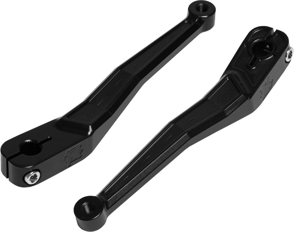 Kens Factory NL Heel TOE Shifter Levers Black Pair - KFA-03 For Harley Touring / Softail / Road Glide / Screamin' 1998-2022