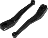 Kens Factory NL Heel TOE Shifter Levers Black Pair - KFA-03 For Harley Touring / Softail / Road Glide / Screamin' 1998-2022
