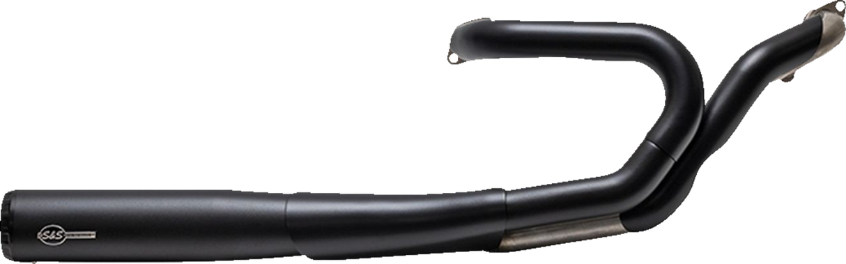 2-into-1 Grand National Exhaust System - Black - Race Only - 1810-3127
