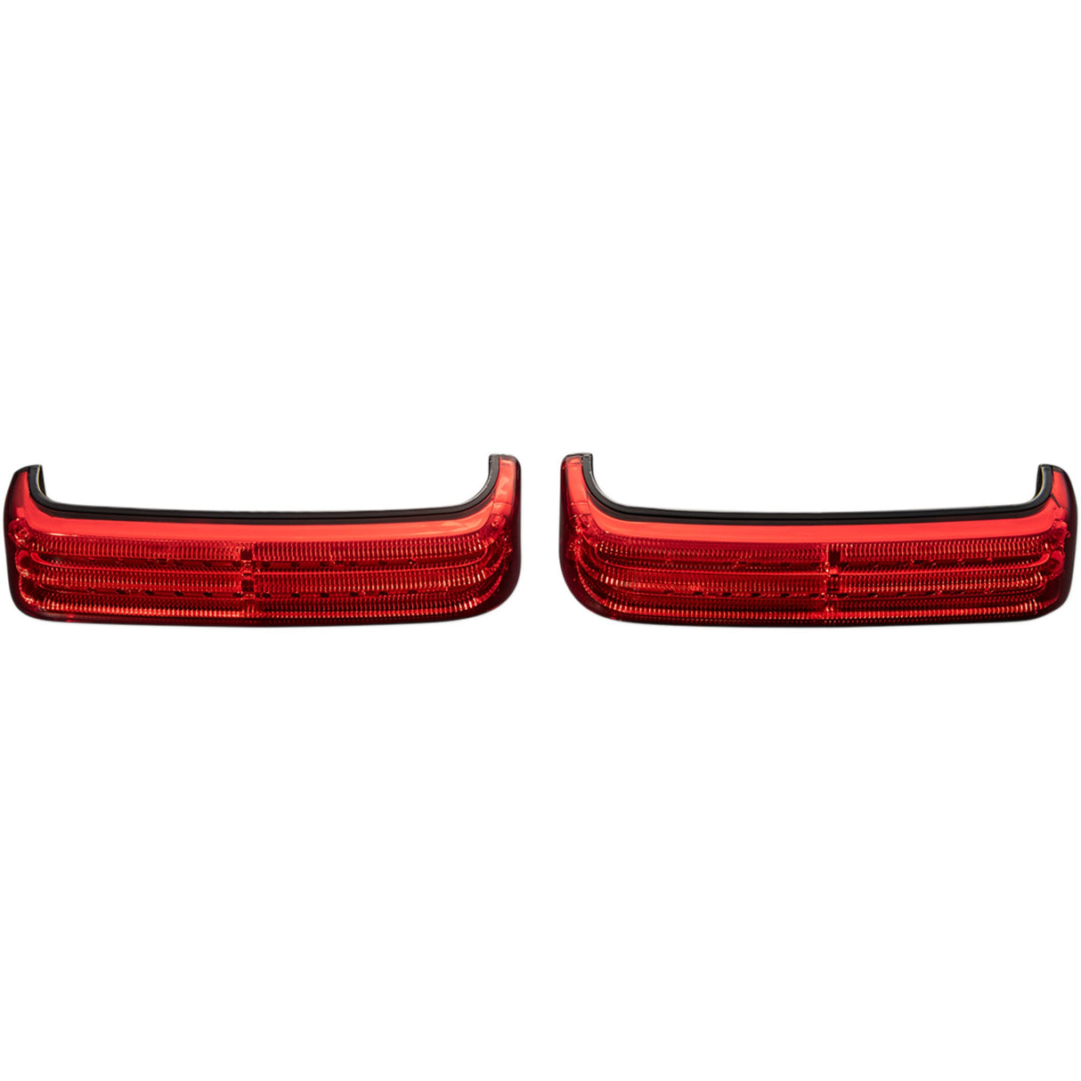 CUSTOM DYNAMICS 2040-2567 PB-SBSEQ-BCM-BR ProBEAM LED Sequential BAGZ Saddlebag LED Lights - Sequential - Black/Red