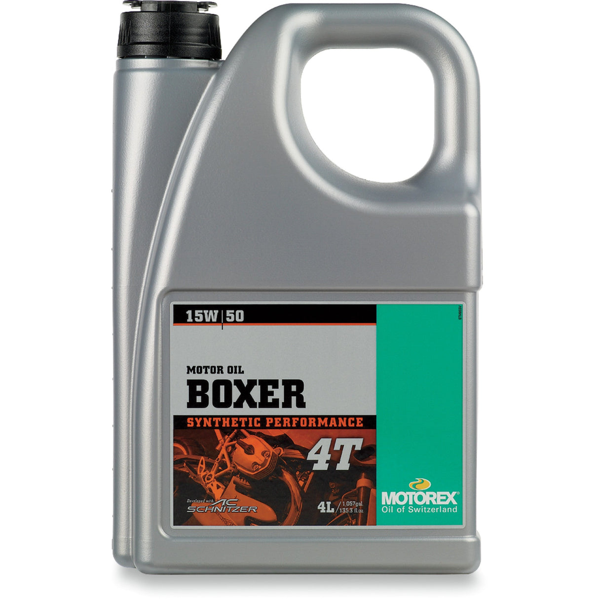 MOTOREX 3601-0256 300273 Boxer Synthetic 4T Engine Oil 4T Boxer Oil - 15W-50 - 4L