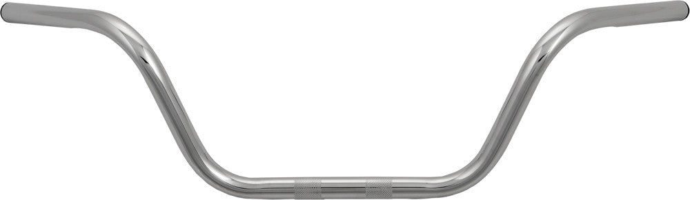 Harddrive 1" Buckhorn Bar 7" Rise Chrome - 31-0042S For Harley Motorcycles 1982-2017