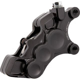 Arlen Ness Ness Tech Six-Piston Differential Bore Caliper Front Right Black 11.8" - 02-217 For Harley Motorcycles 2006-2026