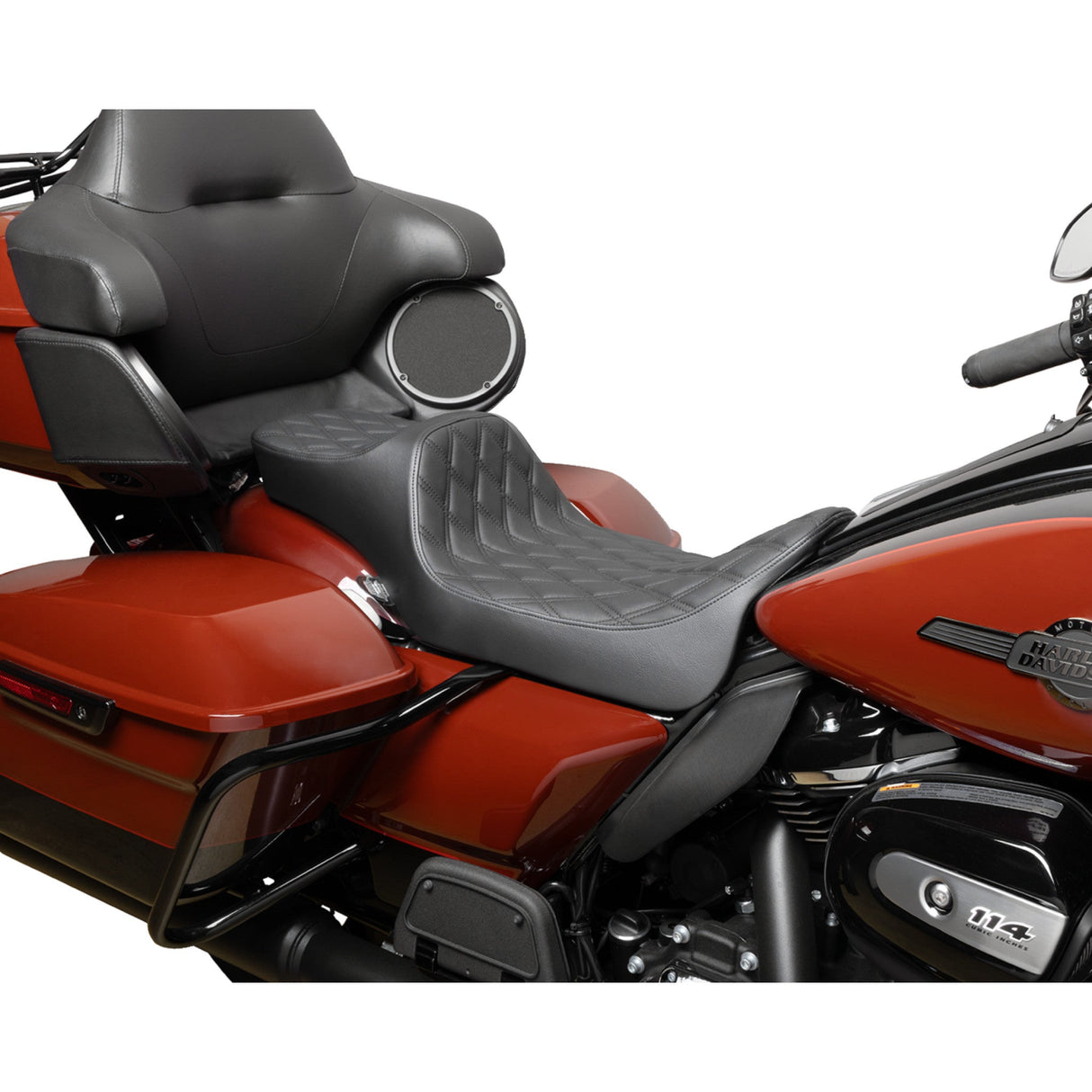 Drag Specialties Predator III Seat For Harley Touring 2008-2024