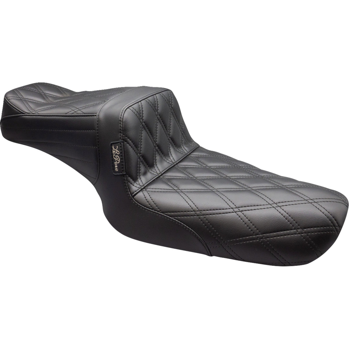 LePera Tailwhip Seat Double Diamond - L-586DD For Harley Sportster 1982-2003