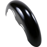 KLOCK WERKS 1401-0232 KWF-01-0106 Tire Hugger Front Fender for Dresser - Tude Fender Kit - Steel - Black - 16"-19"