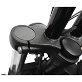 LA Choppers Flush-Mount Fork Caps 49 Mm Gloss Black Powder Coat - LA-7504-49B For Harley Dyna 2006-2017