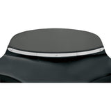MEMPHIS SHADES 2350-0128 MEM0918 Slotted Stainless Steel Batwing Fairing Trim Fairing Windshield Trim - Stainless Steel - Polished - Slim