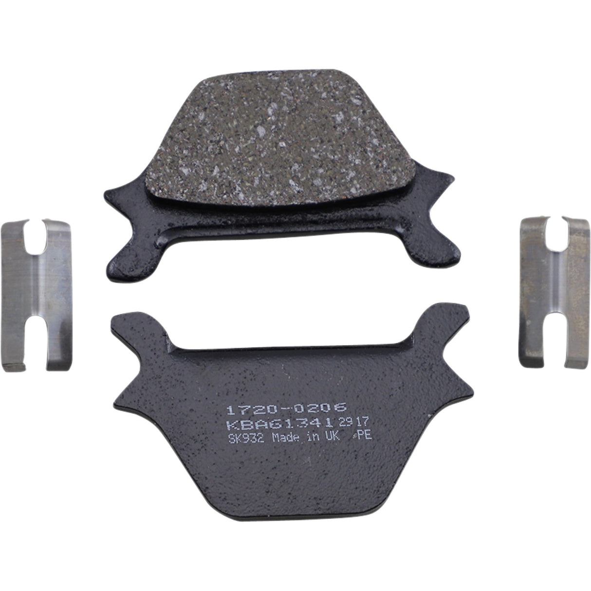 DRAG SPECIALTIES 1720-0206 Organic Harley/Buell Brake Pads Organic Brake Pads - Harley-Davidson
