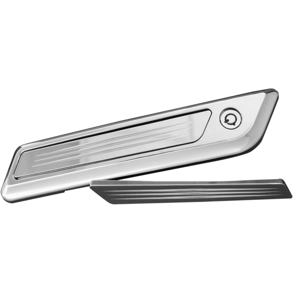 ACCUTRONIX 3501-0966 BLI14-IC Saddlebag Hinge Inserts Saddlebag Latch Insert - Chrome