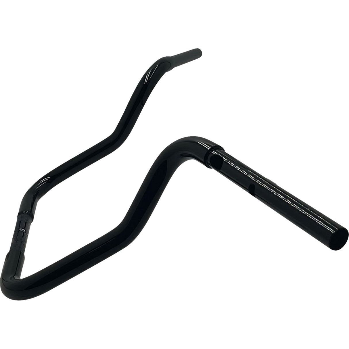 FAT BAGGERS INC. 0601-6928 943013-B 1-1/4" EZ Install Round Top Handlebar reduced reach - 13" - black
