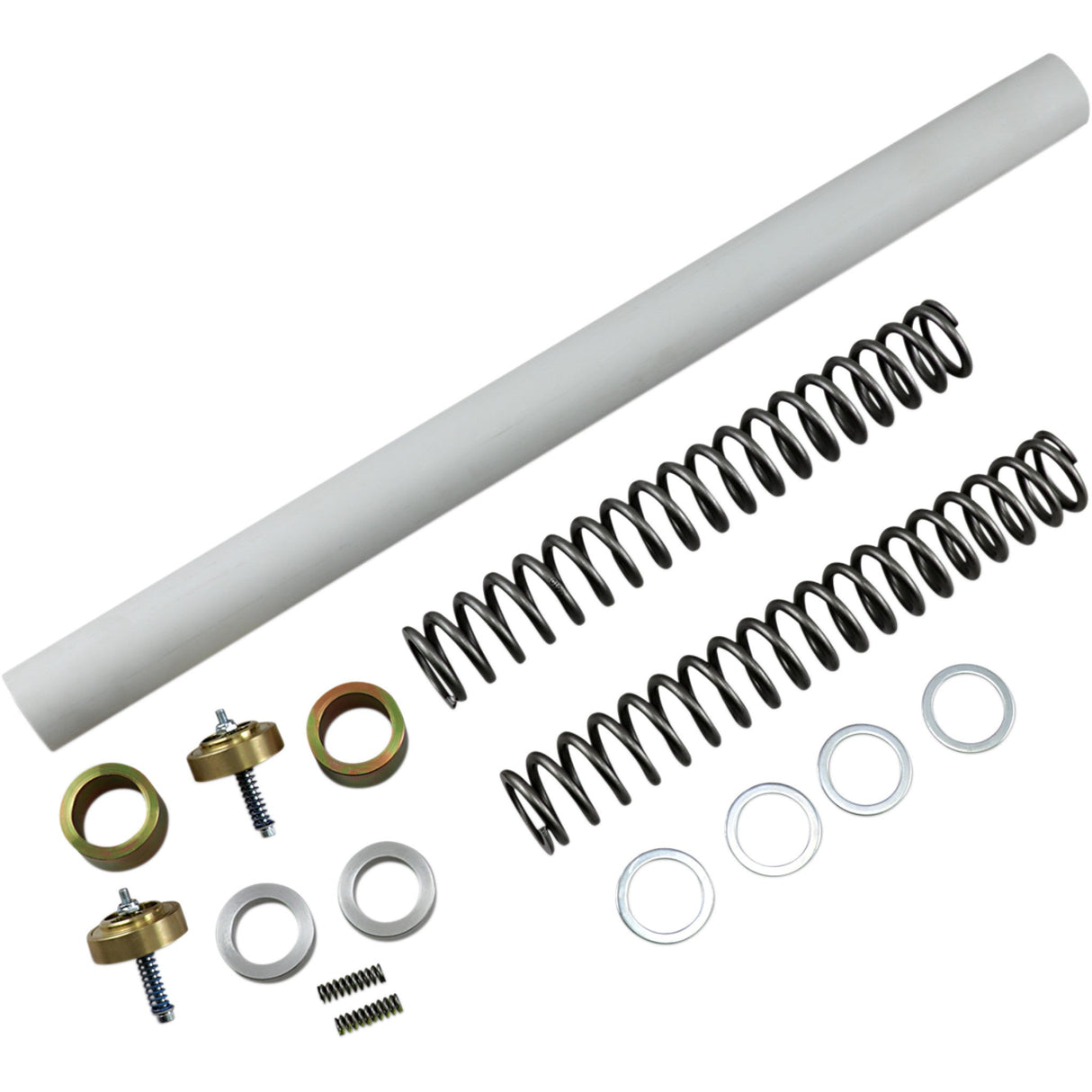 RACE TECH 0416-0093 FLEK S49140 Complete Front End Suspension Kit — Gold Valve Complete Front End Suspension Kit - 1.40 kg/mm Spring