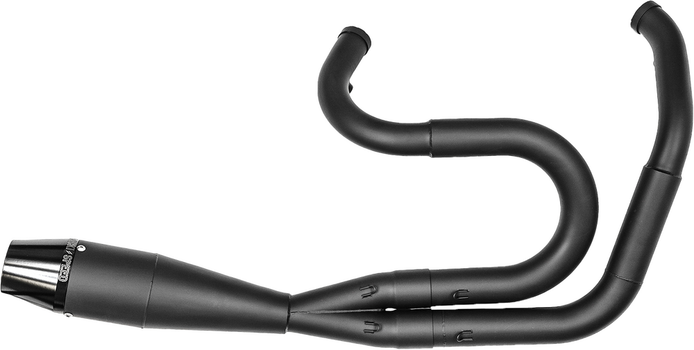 Sawicki 2IN1 Dyna Shorty BIG Inch Black For Harley 1991-2017
