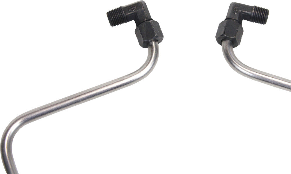 Old Stf 880-2109 STFS66BK STAINLESS/BLACK ROCKER BOX SPLIT OIL LINE