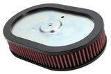 K & N Engineering Davidson Flhxse Flstse Flhtcuse 11 Fltruse Replacement Air Filter - HD-0910 For Harley Motorcycles 2009-2017