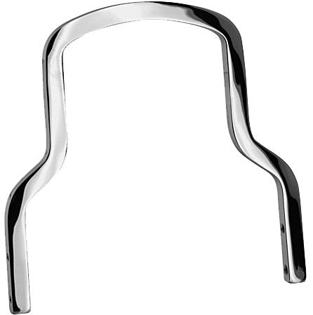 Harddrive Shorty Sissy Bar Chrome - 086051 For Harley 1984-2019