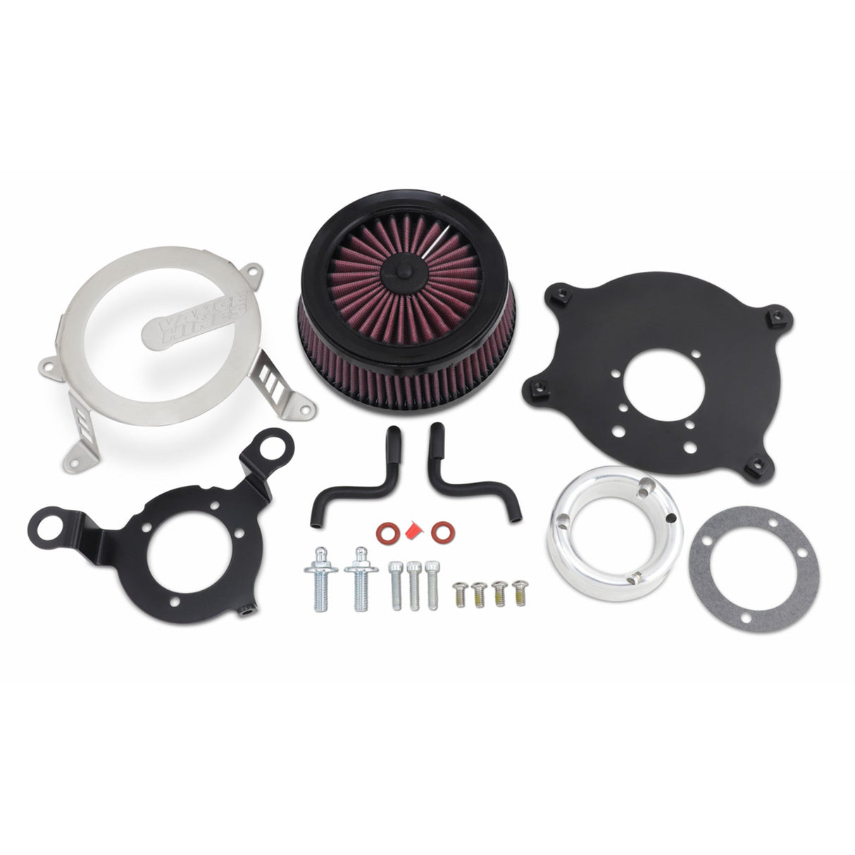 VANCE & HINES 1010-2906 70367 VO2 Cage Fighter Air Intake Kit - Brushed