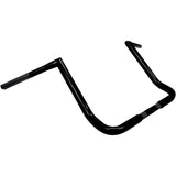 LA CHOPPERS 0601-2702 LA-7361-14B 1-1/4" Twin Peaks Touring Handlebar - Bagger - 14" - Black