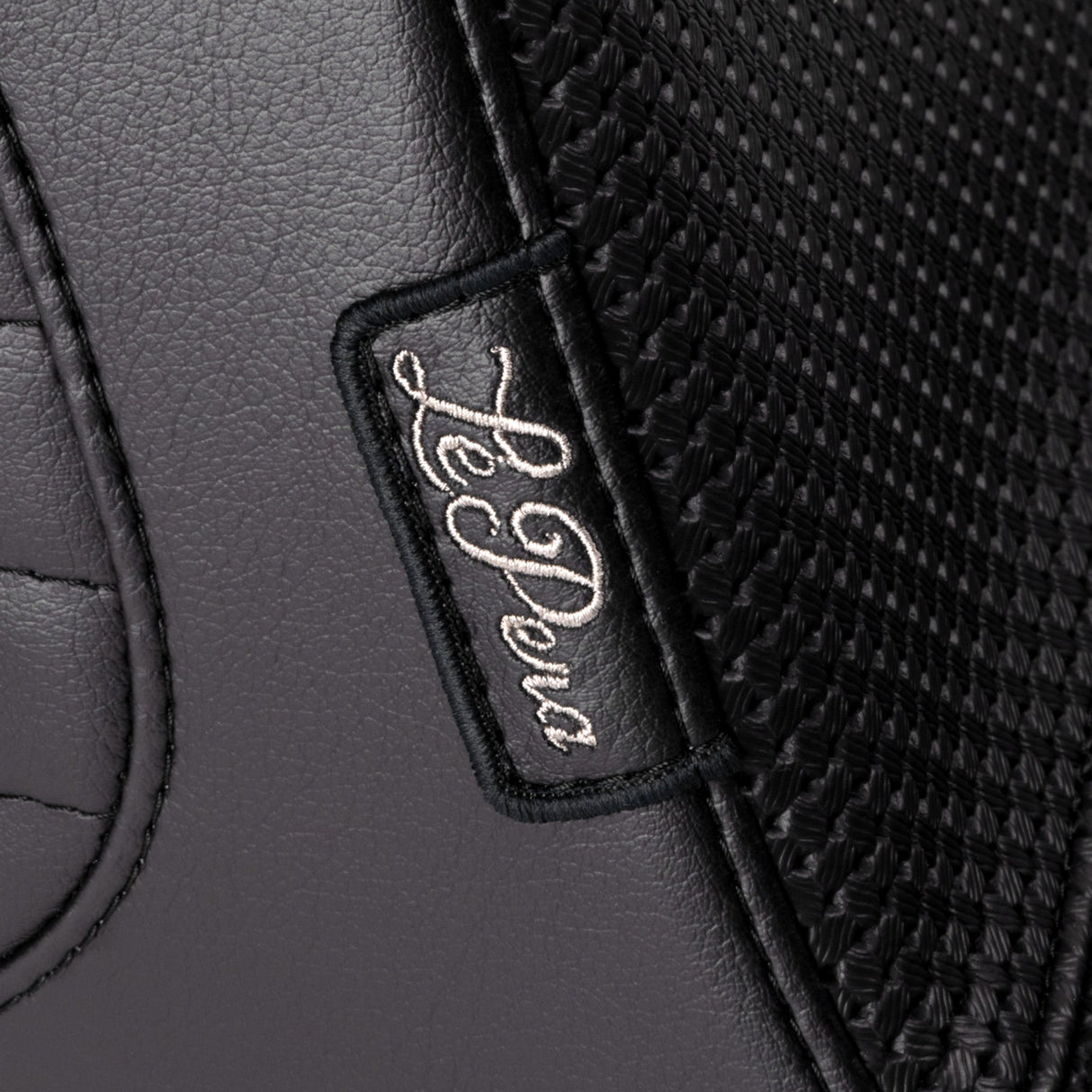 LePera Tailwhip Seat Basketweave Black - LY-580BW For Harley Softail 2018-2023