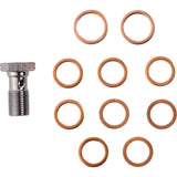 LA Choppers Brake Line Kit Chrome - LA-8059B19 For Harley Touring 2023-2026