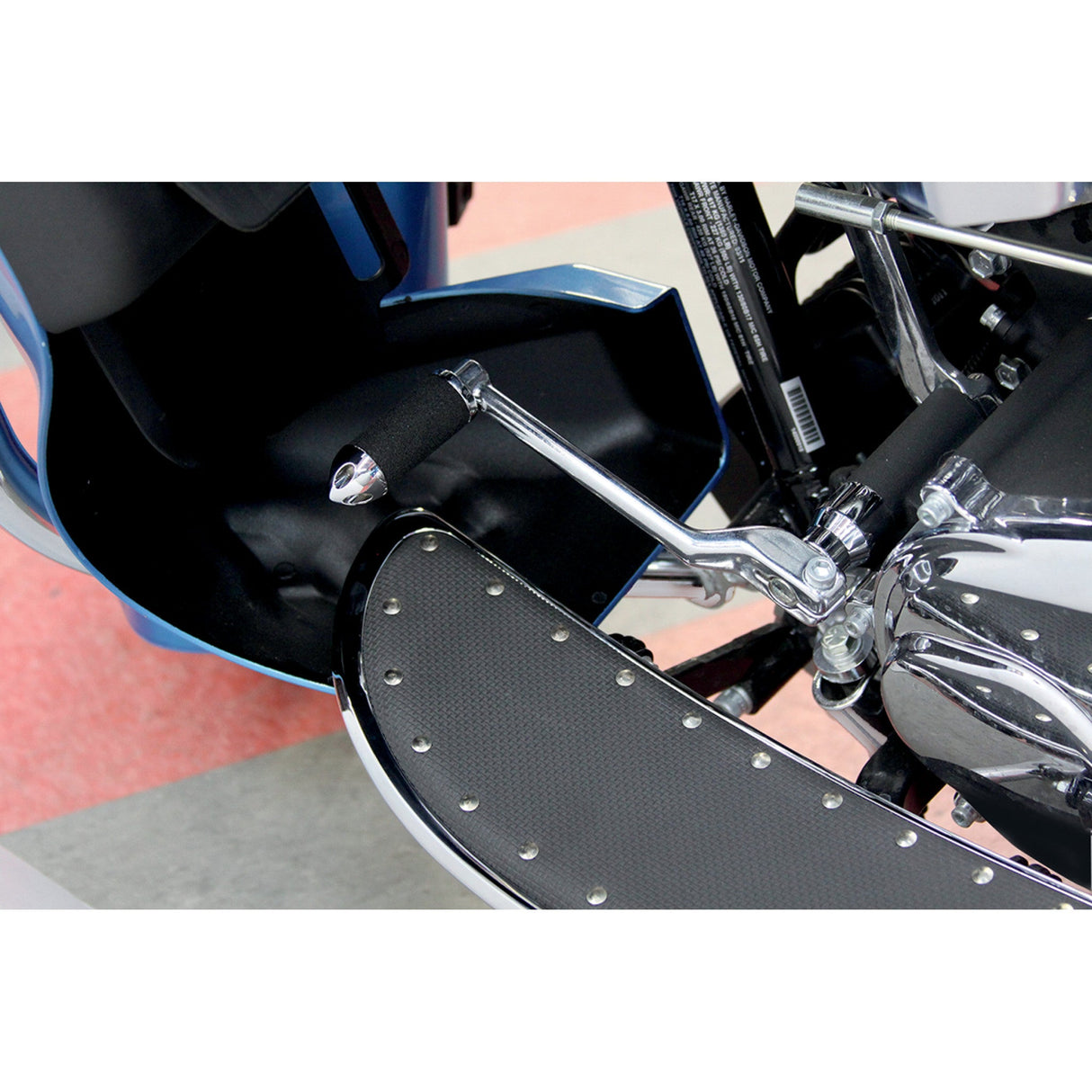 Paul Yaffe Bagger Nation Heel Lever Eliminator Chrome - PYO:HLE-C For Harley Touring 1984-2020