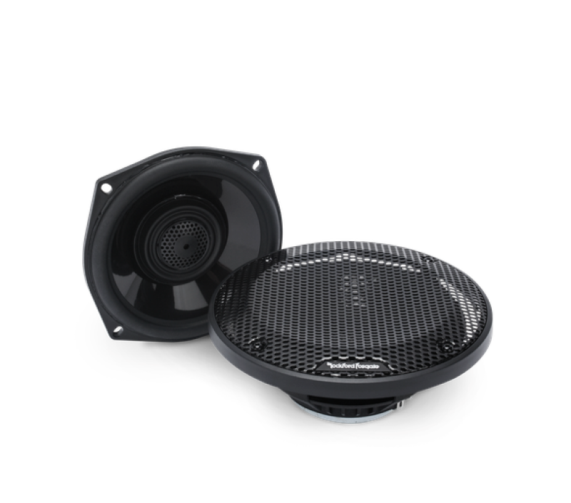 Rockford Fosgate Davidson Motorcycle 5.25in Full Range Tour-Pak Speakers - TMS5 For Harley Touring 1998-2013