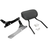 Cobra Round Sissy Bar Short Black Sportster - 602-1253B For Harley Sportster 2004-2018