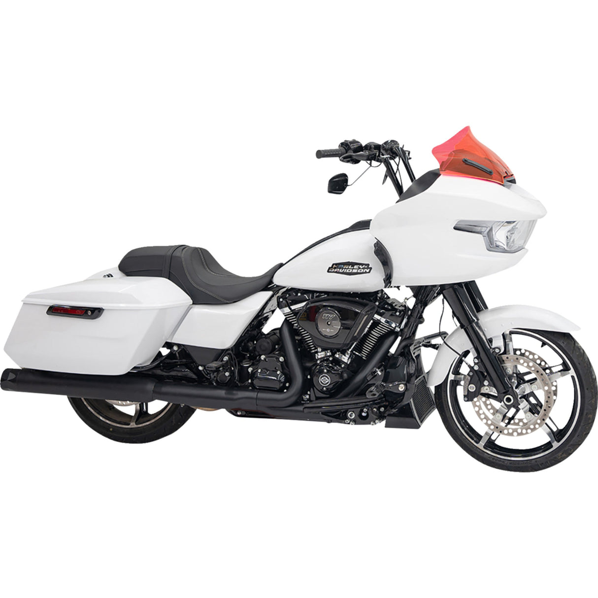 KLOCK WERKS 2310-0816 KWW-01-0696 Kolor Flare™ Windshield - 6-1/2" - Yellow - FLH