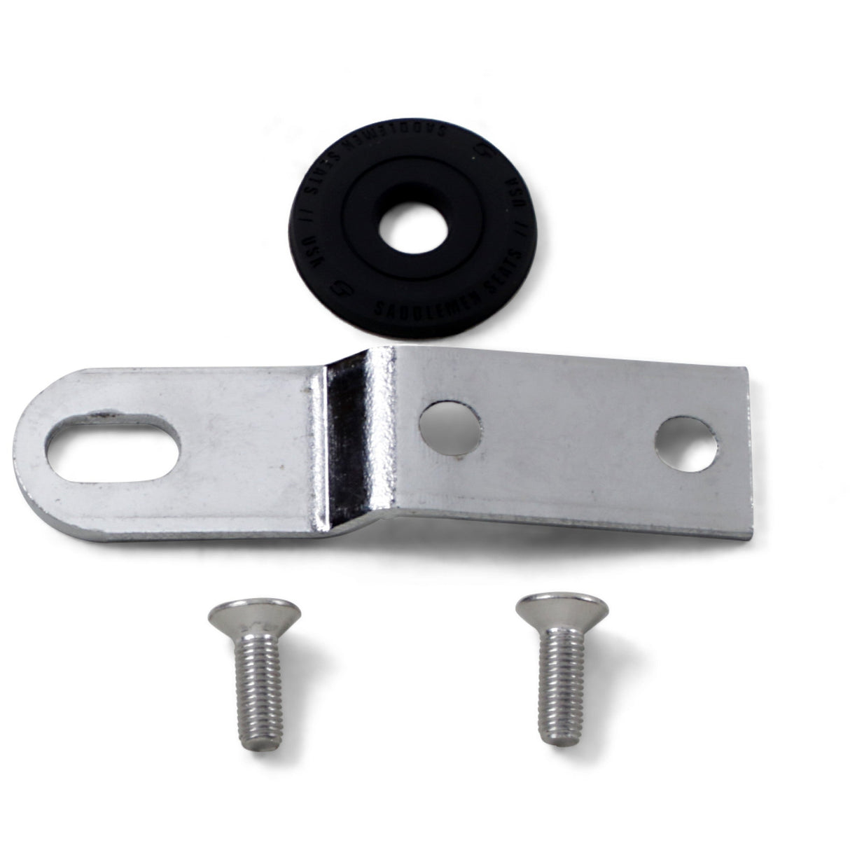 SADDLEMEN 0820-0124 10545CB Seat Bracket chrome - 1/4"-28