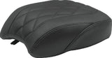 Mustang Motorcycle Mustang Standard Touring Passenger Seat W Studs Black - 76108 For Harley Dyna 2006-2017