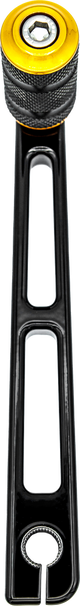 Santoro Fabworx SF30051 Twice Tight Perf Shift With TOE PEG Black For Harley Touring 1998-2013