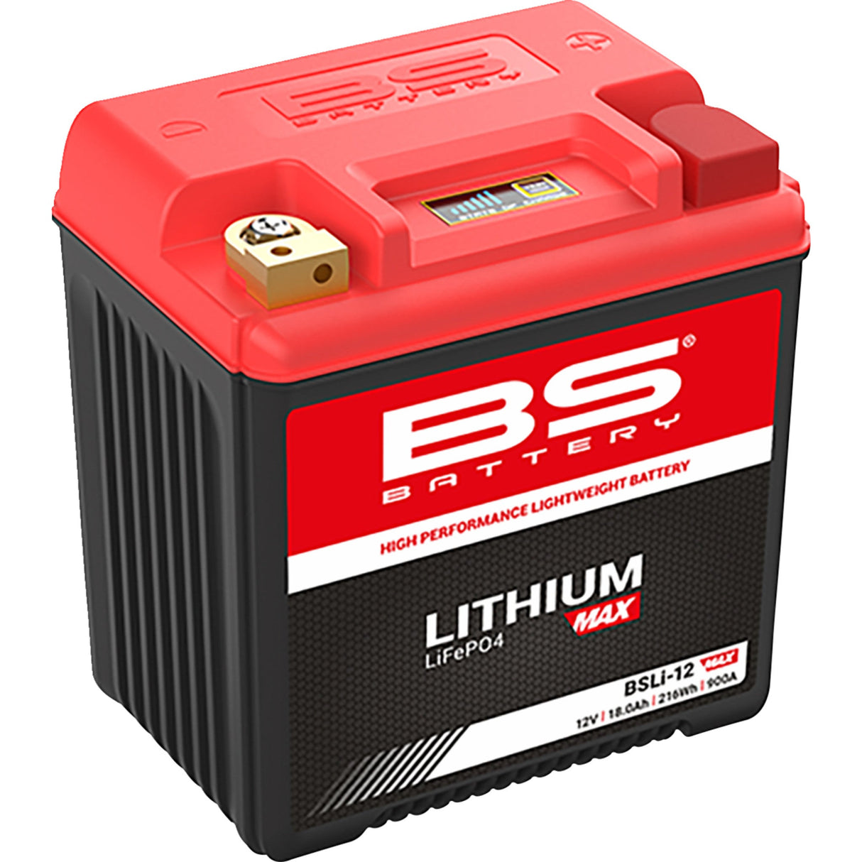 BS Battery Lithium Max LiFePO4 Battery BSLi-12 Max - 360117 For Harley Motorcycles 1997-2024 | BMW Motorcycles 1973-1995