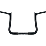 FAT Baggers INC. 1-1/4" EZ Install Pointed Top Handlebar 11" Black - 945011-B For Harley Street Glide 2023-2026