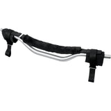 POWERTYE MFG. 3920-0178 43002 Handlebar Handcuffs Soft Tie Handlebar Hand Cuff - Black