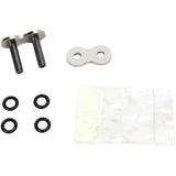 JT CHAINS 1225-0461 JTC530X1RNNRL 530 X1R Master Link 530 X1R - Replacement Master Link - Rivet - Nickel