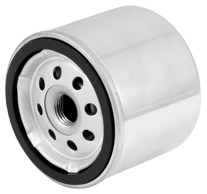 K & N Engineering Oil Filter Powersports Canister Chrome - KN-172C For Harley 1980-1986