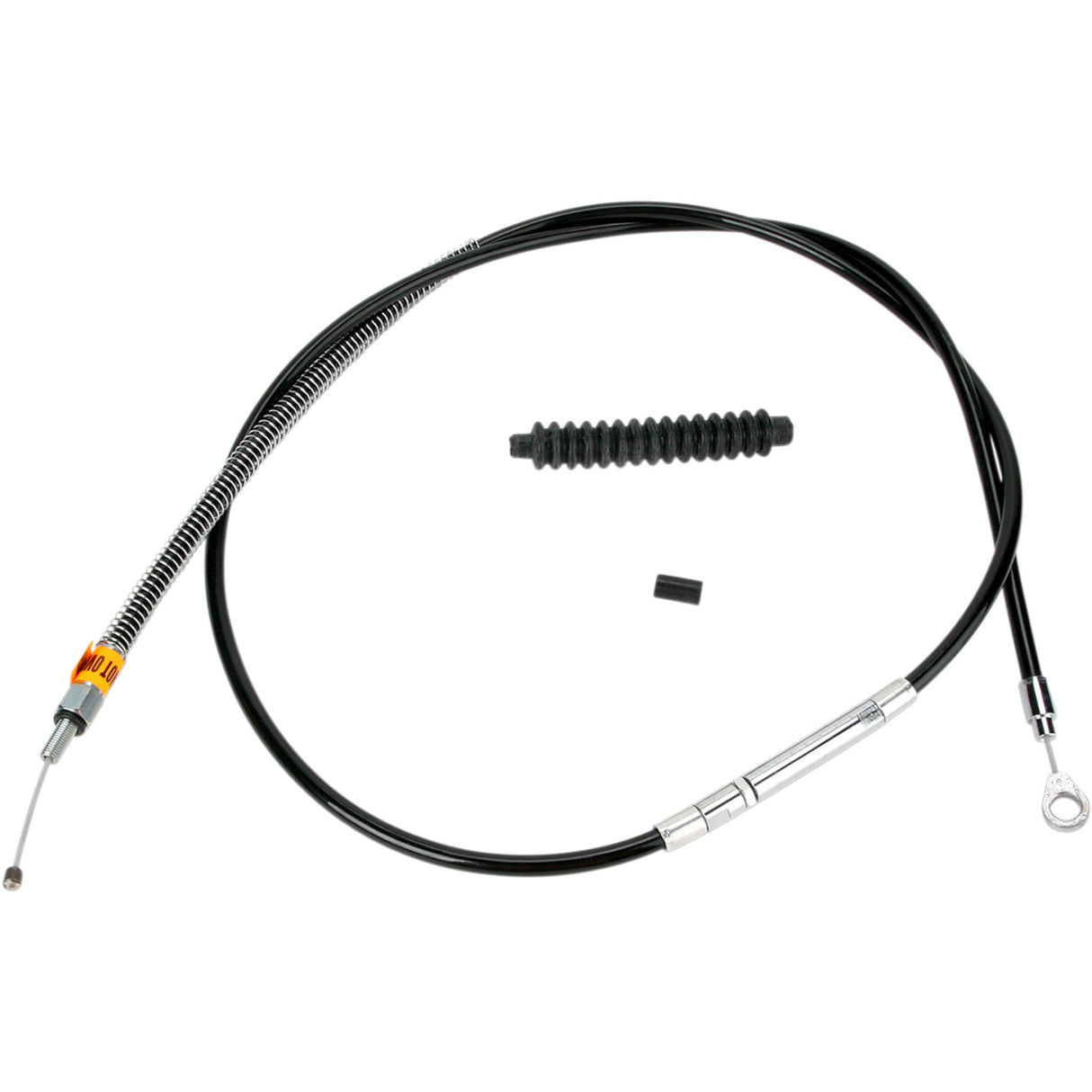Barnett High-Efficiency Black Vinyl Clutch Cable +6" Size - 101-30-10006-06 For Harley Dyna 1993-2003