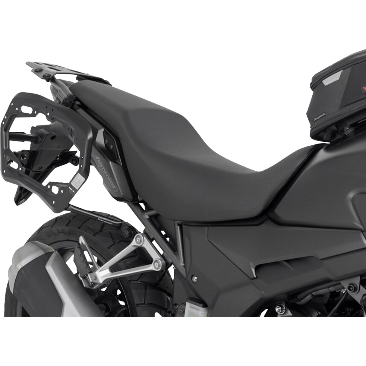 SW-MOTECH 3580-0440 KFT.01.400.70101/S TRAX ADV Aluminum Case System silver - honda cb/cbr/nx 500 '13-'24