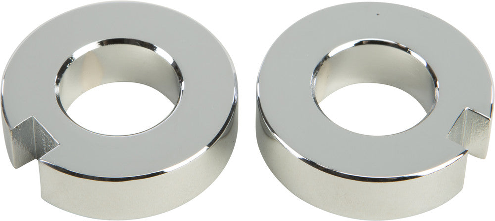 Harddrive Rear Axle Collar SET Chrome Fxst OEM 47577-00 - 25-062 For Harley Softail / Screamin' 2000-2007