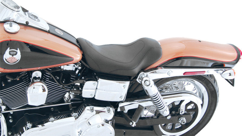 Mustang Motorcycle Mustang Tripper Solo Seat Black - 76580 For Harley Dyna 2006-2017
